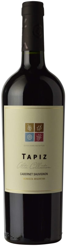 Tapiz Alta Cabernet Sauvignon 2015 Front Bottle Shot
