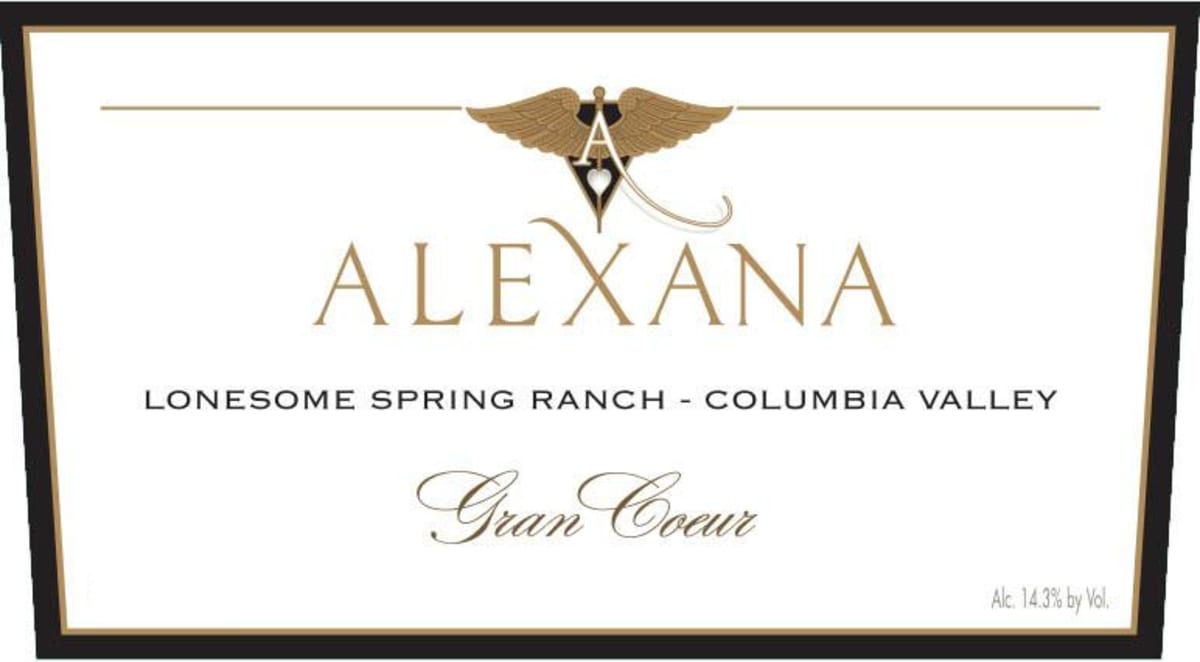 Alexana Lonesome Spring Ranch Gran Rouge 2016 Front Label