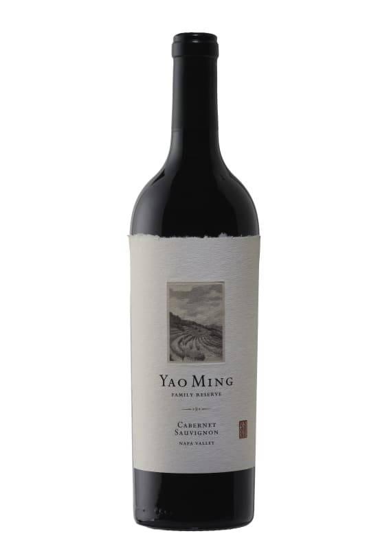 Yao Ming Family Reserve Cabernet Sauvignon 2014 Front Bottle Shot