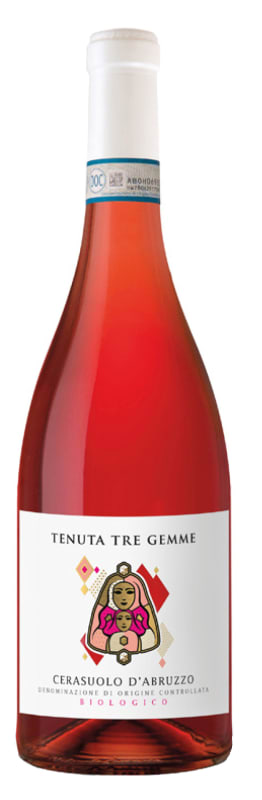 Tenuta Tre Gemme Cerasuolo d'Abruzzo 2024 Front Bottle Shot