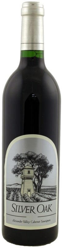 Silver Oak Alexander Valley Cabernet Sauvignon (3 Liter Bottle) 1990 Front Bottle Shot