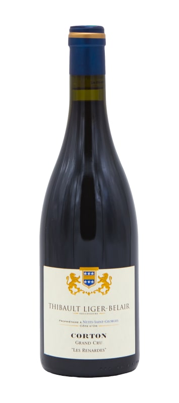 Domaine Thibault Liger-Belair Corton Les Renardes Grand Cru 2018 Front Bottle Shot