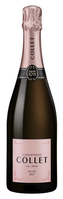 Collet Brut Rose Front Bottle Shot