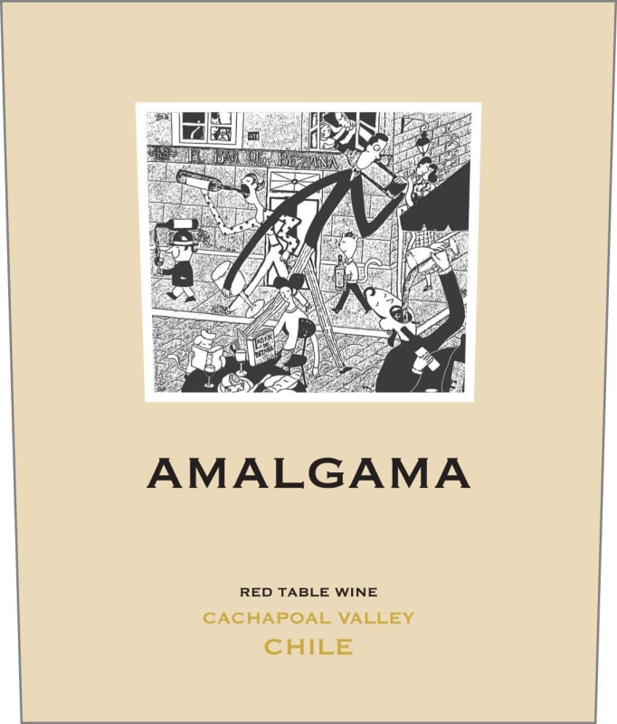 Lagar de Bezana Amalgama Red 2013 Front Label