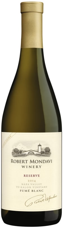 Robert Mondavi To Kalon Vineyard Reserve Fume Blanc 2014 Front Bottle Shot