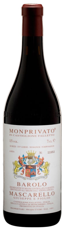 Giuseppe Mascarello Monprivato Barolo 2011 Front Bottle Shot