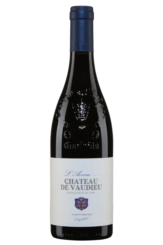 Chateau de Vaudieu Chateauneuf-du-Pape L'Avenue 2020 Front Bottle Shot