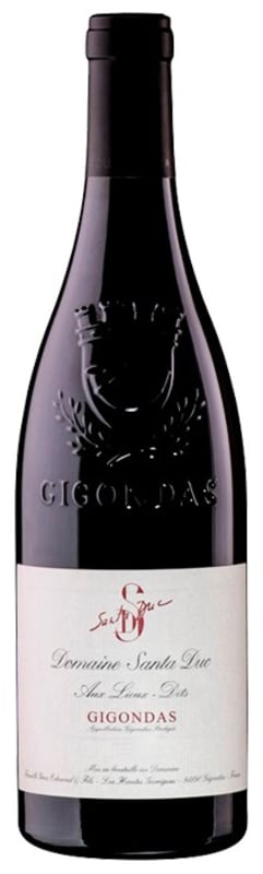Domaine Santa Duc Aux Lieux Dits Gigondas 2015 Front Bottle Shot