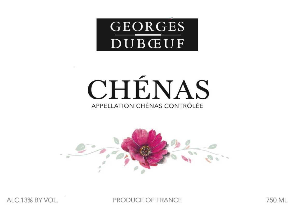 Duboeuf Beaujolais Chenas 2014 Front Label