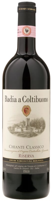 Badia a Coltibuono Chianti Classico Riserva 2013 Front Bottle Shot
