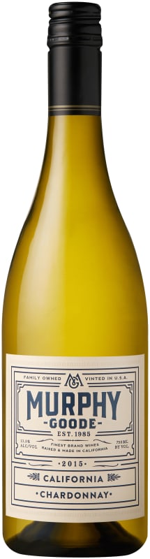 Murphy-Goode California Chardonnay 2015 Front Bottle Shot