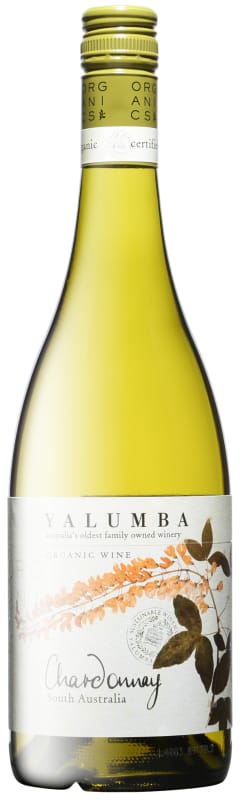 Yalumba Organic Chardonnay 2018 Front Bottle Shot