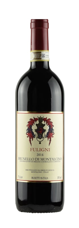 Fuligni Brunello di Montalcino 2014 Front Bottle Shot