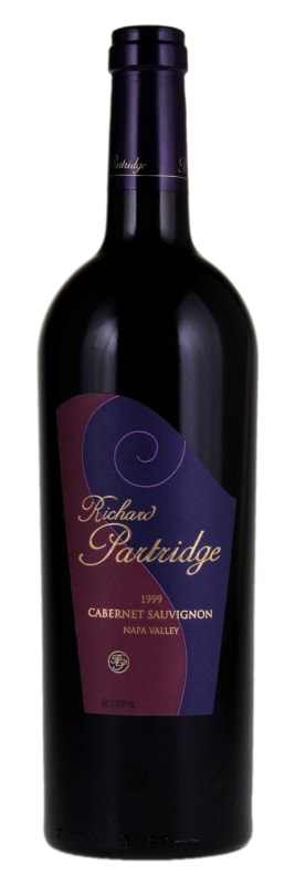 Richard Partridge Cabernet Sauvignon Sacrashe Vineyard 1999 Front Bottle Shot