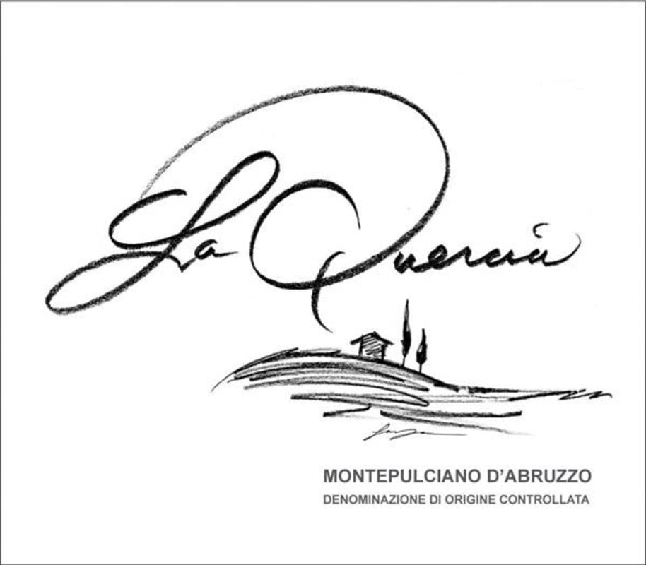 La Quercia Montepulciano d'Abruzzo 2016 Front Label