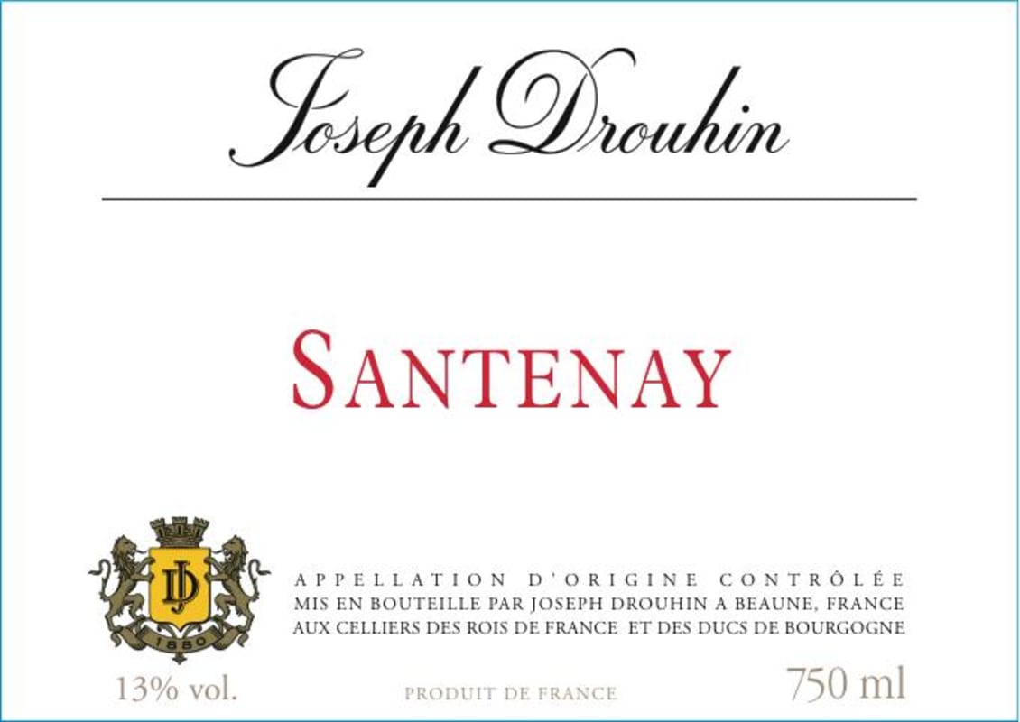 Joseph Drouhin Santenay 2010 Front Label