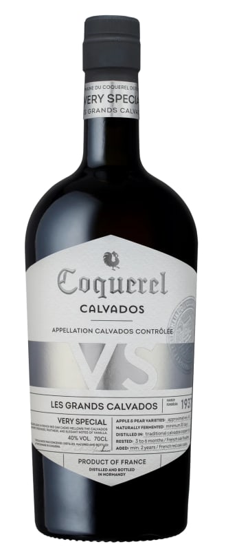 Calvados Coquerel VS Calvados (700ML) Front Bottle Shot