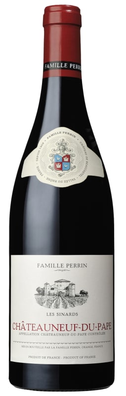 Famille Perrin Chateauneuf-du-Pape Les Sinards 2022 Front Bottle Shot