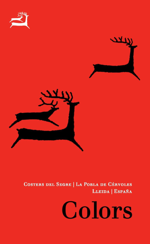 Cervoles Celler Colors Red 2015 Front Label