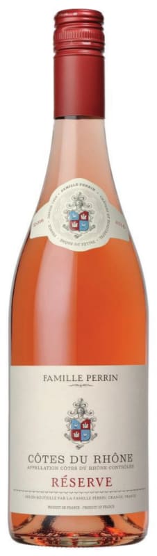 Famille Perrin Reserve Cotes du Rhone Rose 2016 Front Bottle Shot