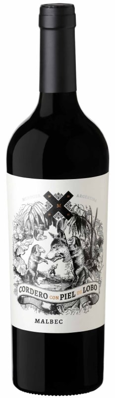 Mosquita Muerta Cordero con Piel Lobo Malbec 2023 Front Bottle Shot