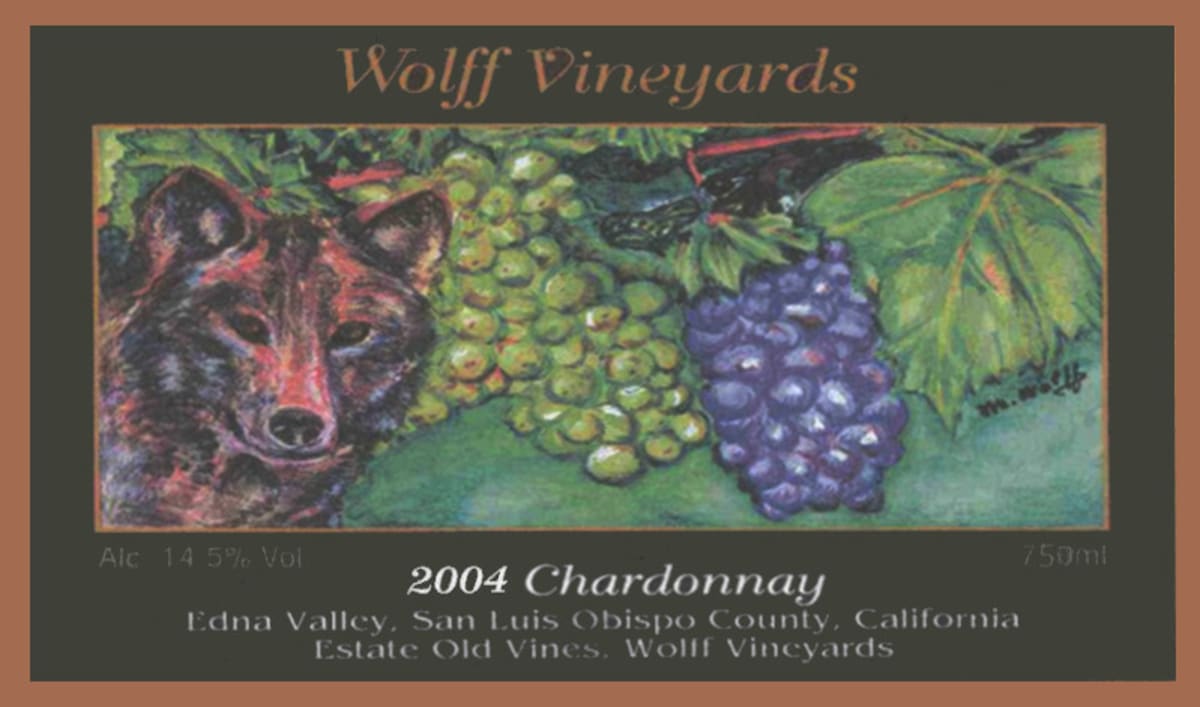 Wolff Vineyards Old Vines Chardonnay 2004 Front Label