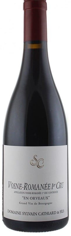 Sylvain Cathiard Vosne-Romanee En Orveaux Premier Cru 2018 Front Bottle Shot