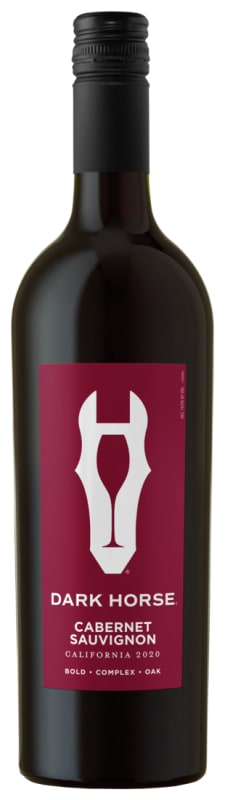 Dark Horse Cabernet Sauvignon 2020 Front Bottle Shot