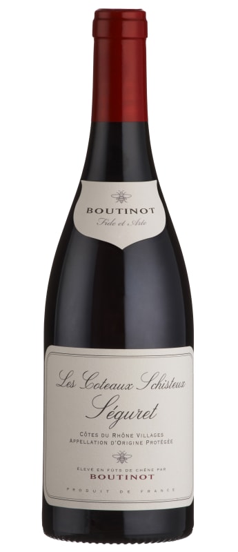 Boutinot Les Coteaux Schisteux Seguret 2022 Front Bottle Shot