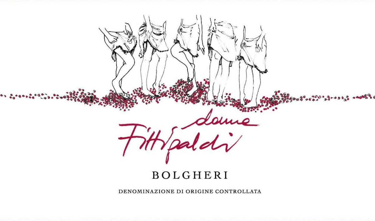 Donne Fittipaldi Bolgheri 2015 Front Label