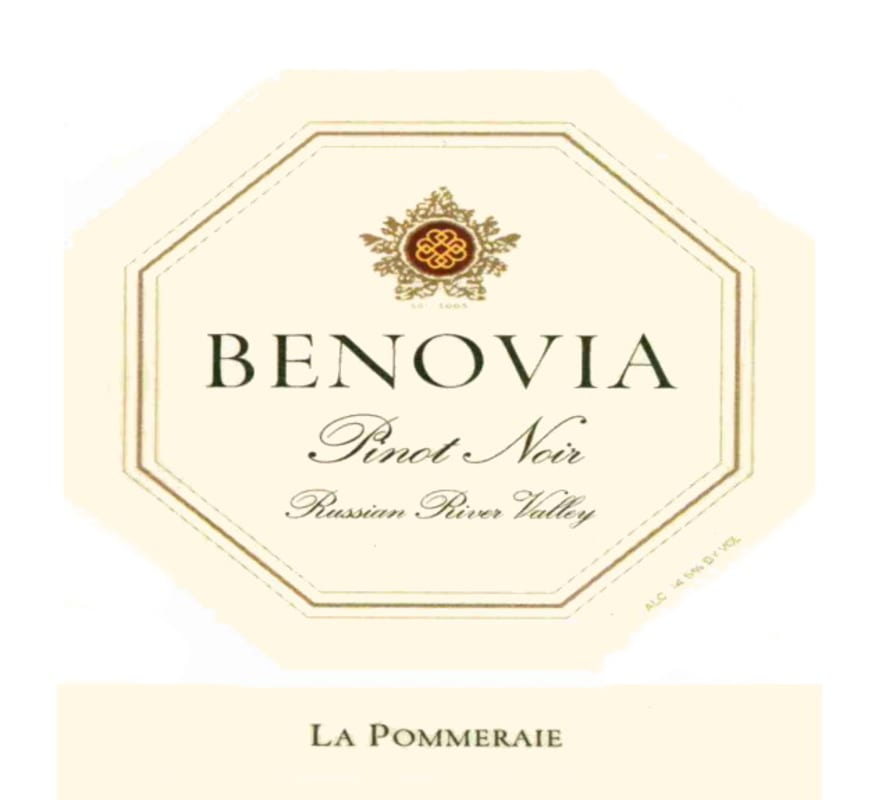 Benovia La Pommeraie Pinot Noir 2011 Front Label