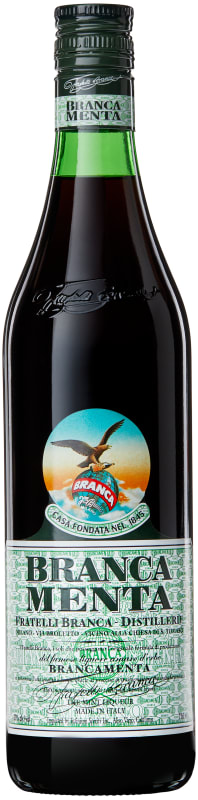 Fernet-Branca Branca Menta Liqueur Front Bottle Shot