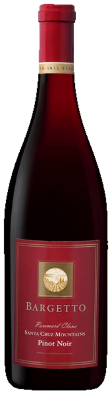 Bargetto Pommard Clone Pinot Noir 2022 Front Bottle Shot