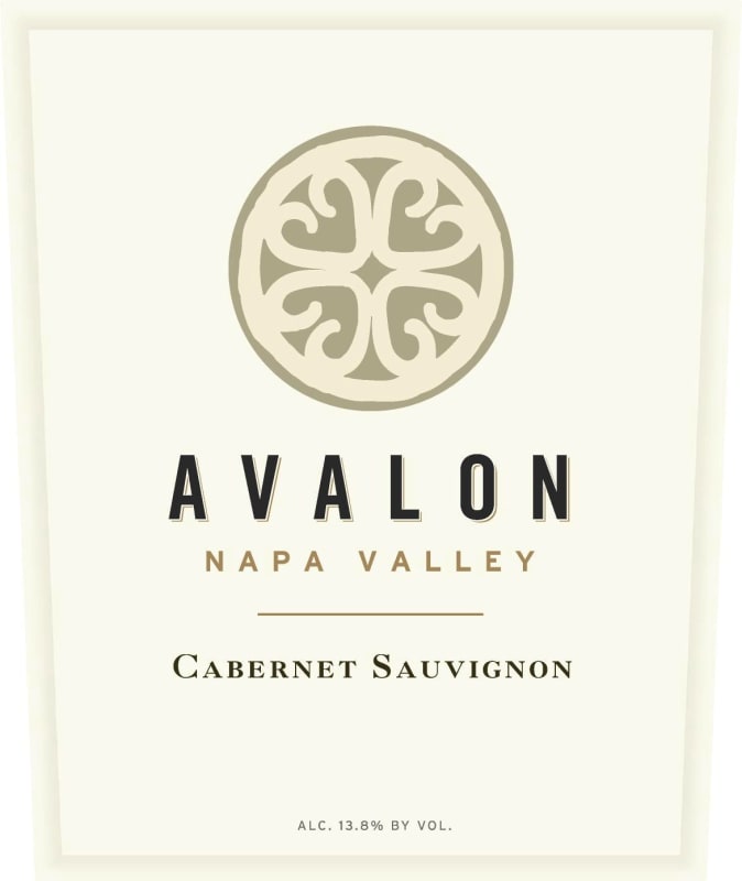 Avalon Napa Valley Cabernet Sauvignon 2015 Front Label