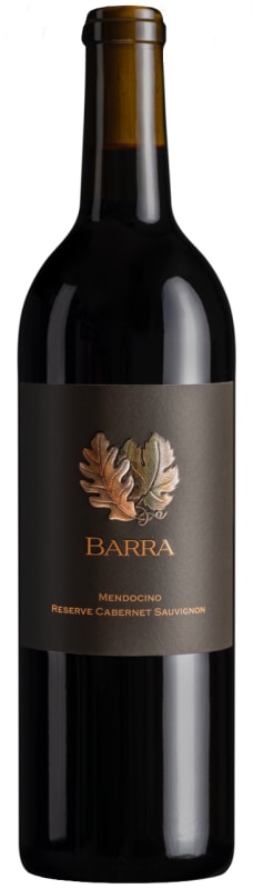 Barra of Mendocino Reserve Cabernet Sauvignon 2023 Front Bottle Shot