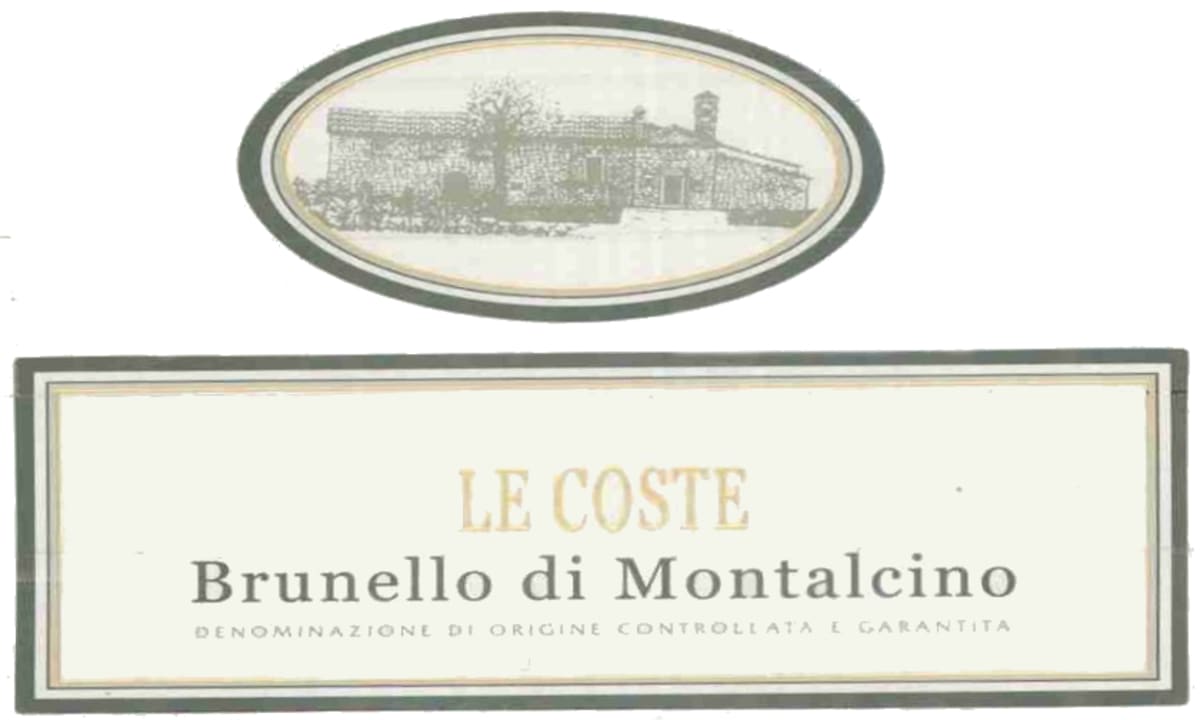 Le Coste Brunello di Montalcino 2009 Front Label