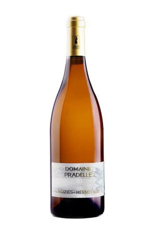 Domaine Pradelle Crozes-Hermitage Blanc (OU Kosher) 2016 Front Bottle Shot