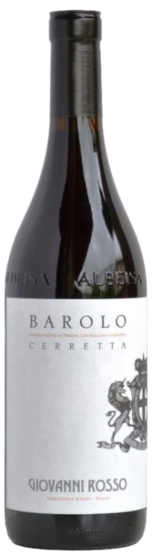 Giovanni Rosso Cerretta Barolo 2014 Front Bottle Shot