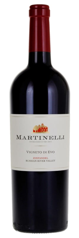 Martinelli Vigneto di Evo Zinfandel 2020 Front Bottle Shot