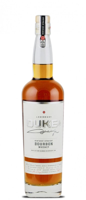 Duke Small Batch Bourbon Whiskey Front Bottle Shot