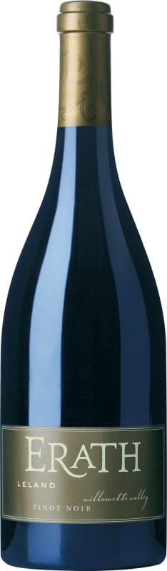 Erath Leland Vineyard Pinot Noir 2018 Front Bottle Shot