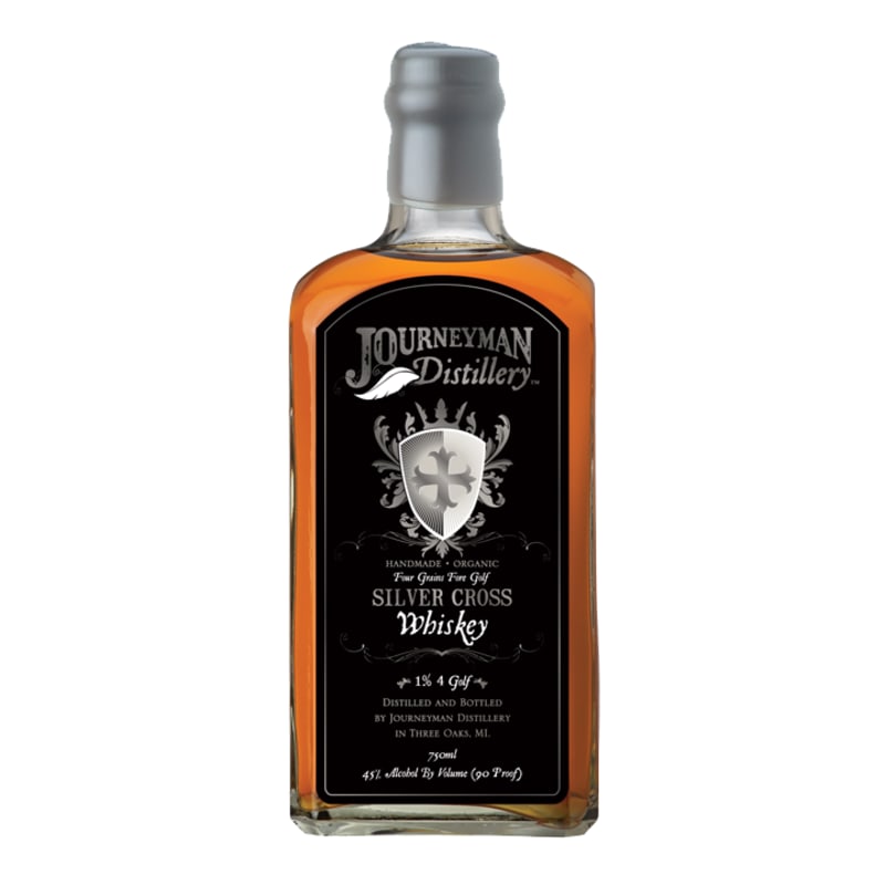 Journeyman Silver Cross Whiskey Front Bottle Shot