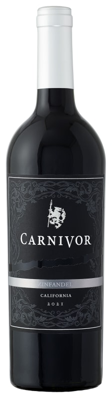 Carnivor Zinfandel 2021 Front Bottle Shot