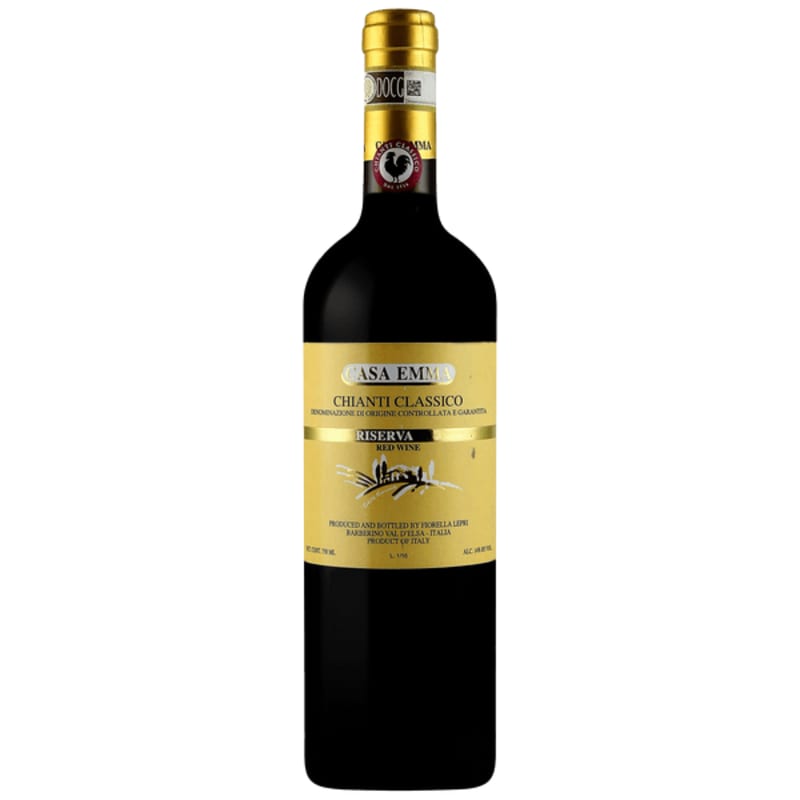 Casa Emma Chianti Classico Riserva 2017 Front Bottle Shot