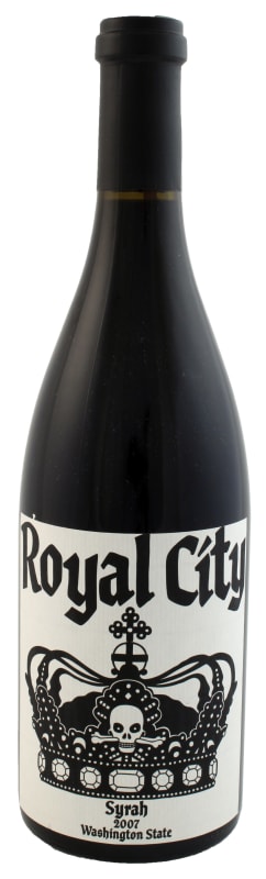 Charles Smith Wines Royal City Syrah 2007 Front Bottle Shot