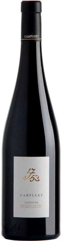 Chateau de Campuget 1753 Grenache 2016 Front Bottle Shot