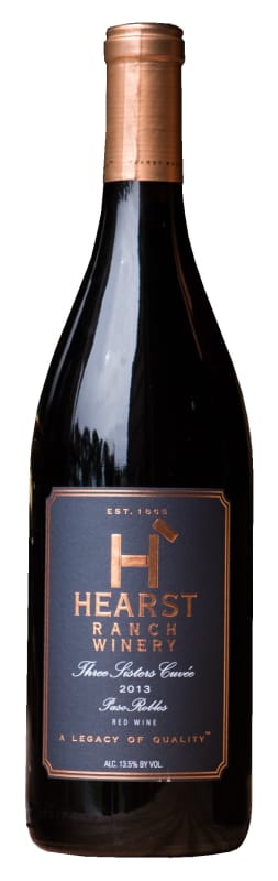 Hearst Ranch Three Sisters Cuvee Red 2013 Front Bottle Shot