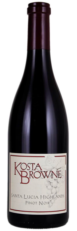 Kosta Browne Santa Lucia Highlands Pinot Noir 2012 Front Bottle Shot