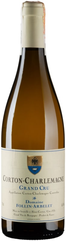 Domaine Follin-Arbelet Corton-Charlemagne Grand Cru 2021 Front Bottle Shot