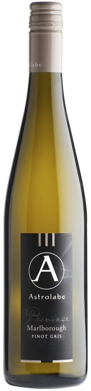 Astrolabe Province Pinot Gris 2017 Front Bottle Shot